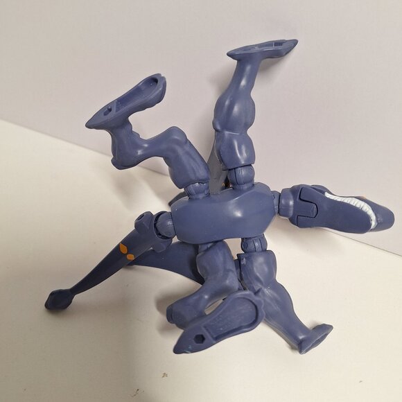 Hero Mashers Dimorphodon Poseable Blue & Orange Dinosaur W Wings Jurassic World - Picture 3 of 4